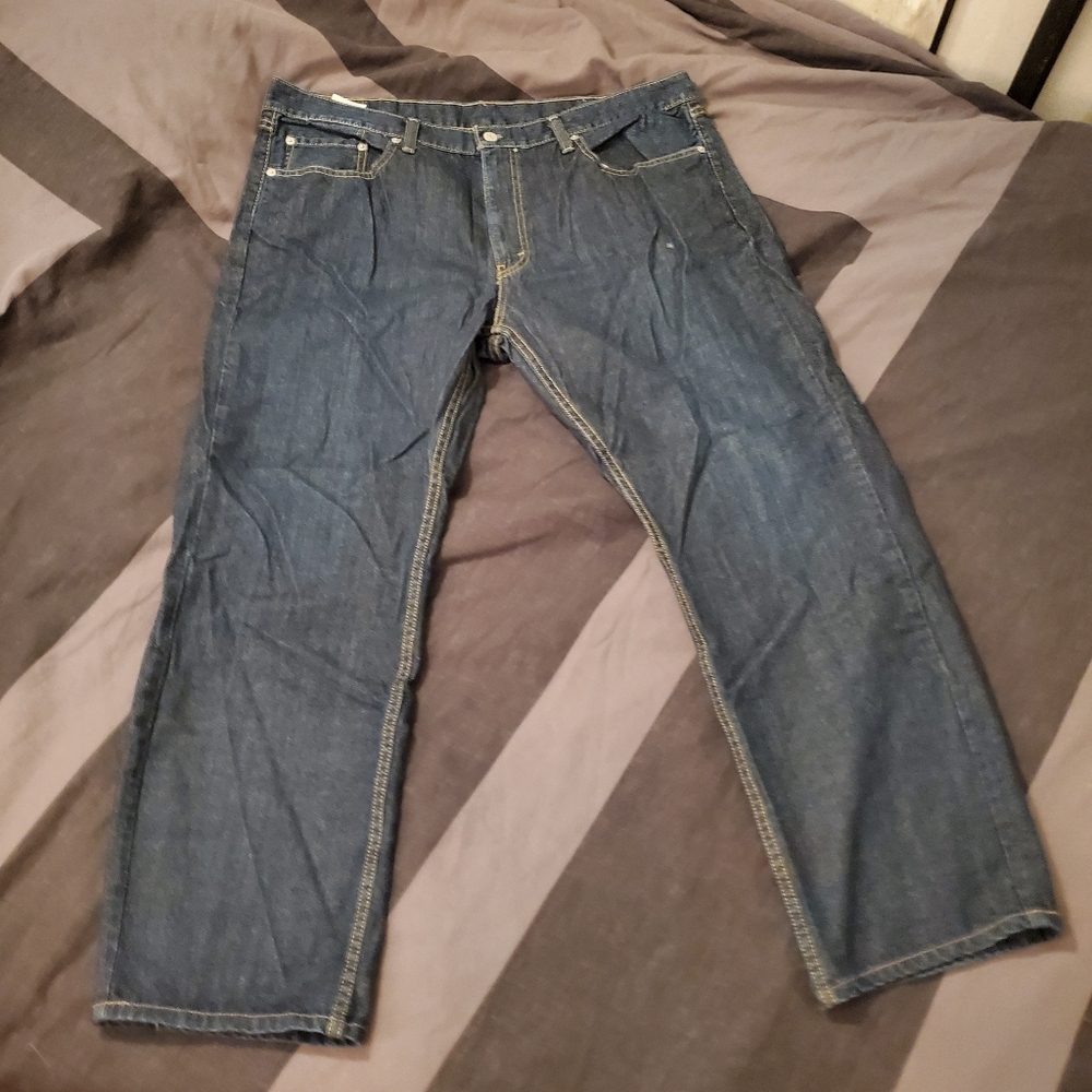 Levi's Men's Jeans Waist 40 Length 30 Dark Wash
